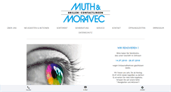 Desktop Screenshot of muth-moravec.de
